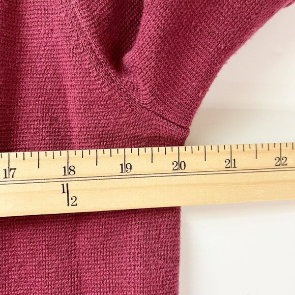 J. Crew Cecile Relaxed Sweater Blazer Knit Red - Women's Size Small - Picture 5 of 6